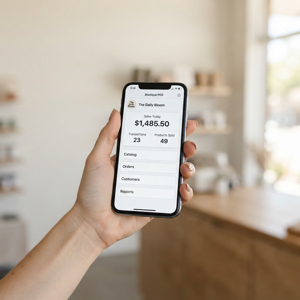 Local merchant dashboard