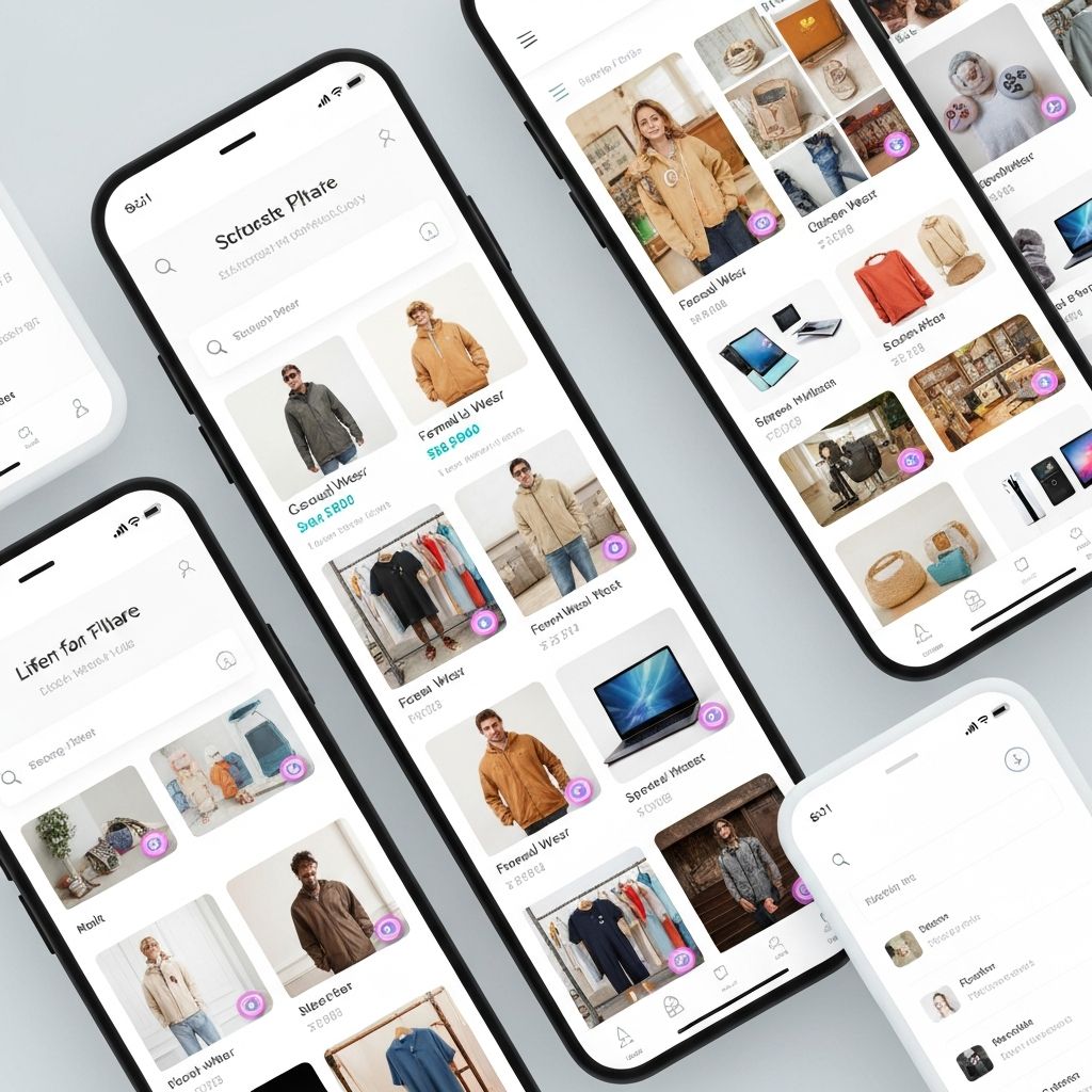 Item Swapping App Interface