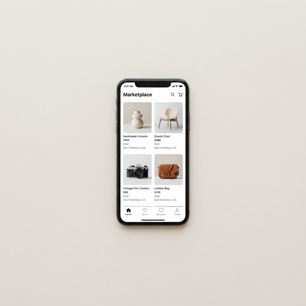 Item Swapping App Interface