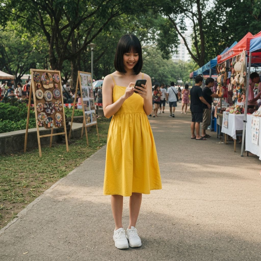 Urban resident using Jade Nexa app